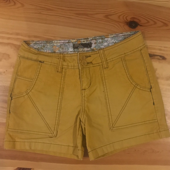 Prana corduroy shorts Clearance